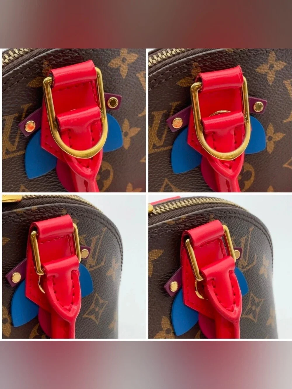 Auth Louis Vuitton LMTD Monogram Totem Alma BB Bag